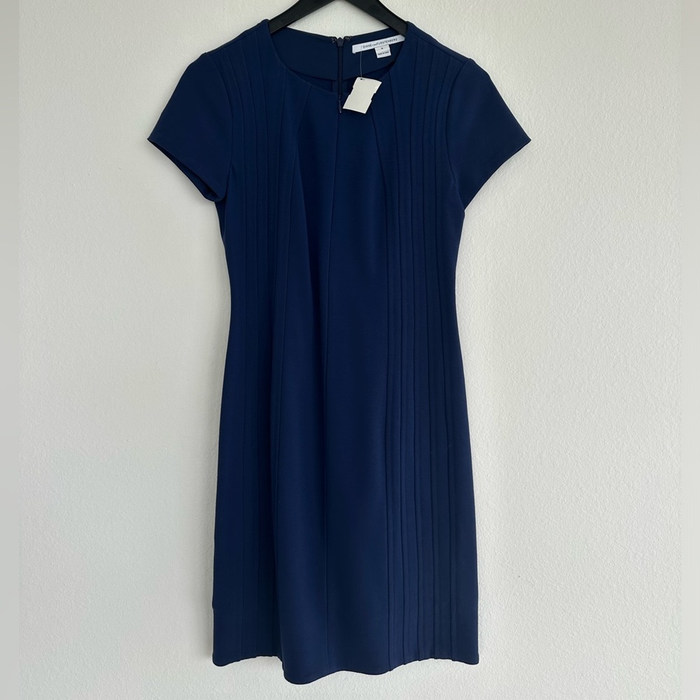 Diane von Furstenberg dress, navy
